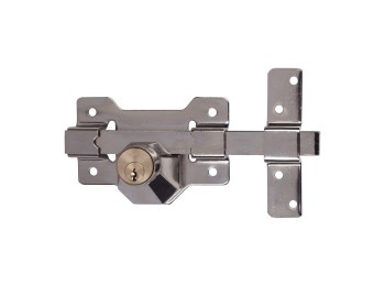 Cerrojo sobr. 50mm a-1n niq con bombillo 50mm cays