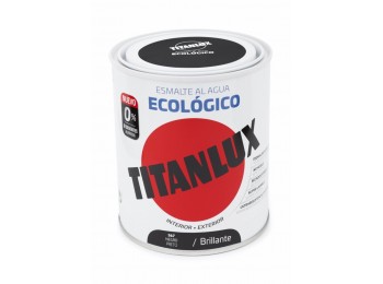 Esmalte acril bri. 750 ml ne al agua ecologico titanlux