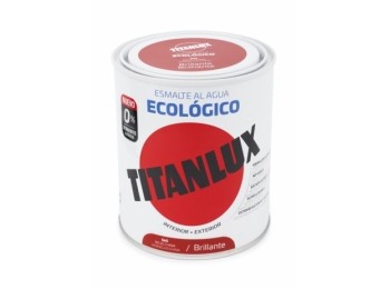 Esmalte acril bri. 750 ml ro/ch al agua ecologico titanlux