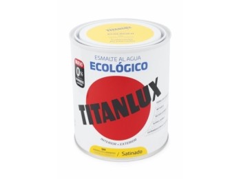 Esmalte acril sat. 750 ml am/lum al agua ecologico titanlux