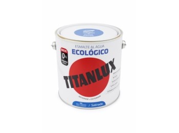 Esmalte acril sat. 2,5 lt az/lum al agua ecologico titanlux
