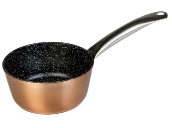 Cazo 16cm ind alum.forj/tef/pied cobre profesional wecook