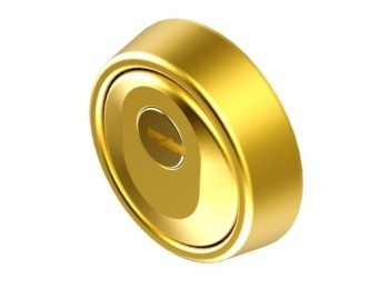 Escudo cilindro Ø 65x24/17mm hoplon acero mac.carbonitru bic