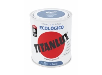 Esmalte acril mate 750 ml gr/mgo al agua ecologico titanlux