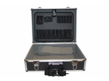 Maleta herram 450x330x155mm reforz. alu ne nivel