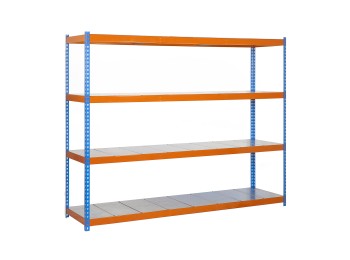 Kit Ecoforte 1806-4 Metal Azul/naranja/galva 2000x1800x600