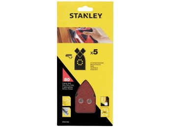 Hoja lija multilijadora perfor. gr80 stanley 5 pz