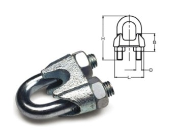 Sujetacable suj 741 m-8 inox 316 bsci 108 damesa