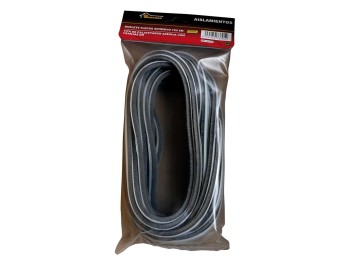 Burlete ventana 06mt adh cepillo 7x5mm alu burcasa