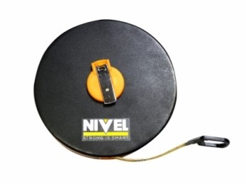 Cinta metrica 20mt fibra abs nivel