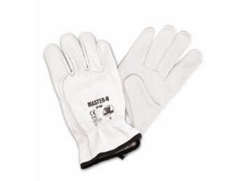 Guante mecanico l09 piel bl 3l