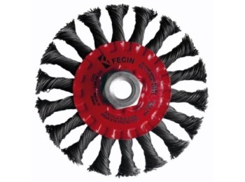 Cepillo ind plano amoladora 115xm14x0,5 al.trenz fecin