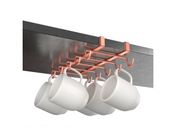 Colgador coc tazas 14x28x6cm in. my mug copper metaltex