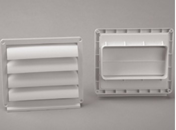 Ventana ex/aire tubo rectangular 150x75mm ign/aut salida ext