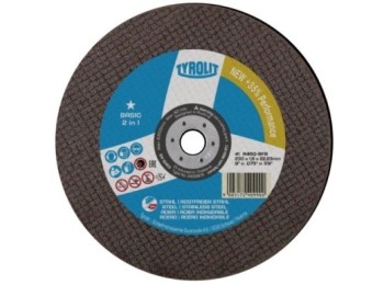 Disco corte inox 230x2x22 mm a 30 q- bfb basic* tyrolit