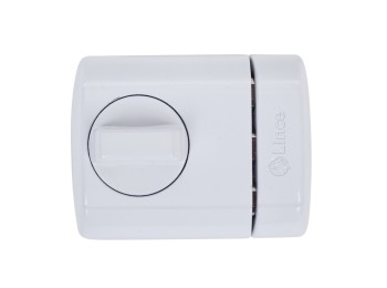 Cerrojo carp.met. 75x26x24+11mm supra metal & pvc bl lince