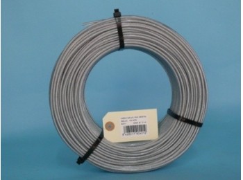 Cable acero galv 6x7+1 02mm recubierto pvc cursol 100 mt