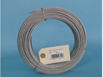 Cable acero galv 6x7+1 3mm cursol 15 mt