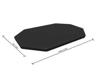 Cobertor pisc. 295x184cm ovalado bestway gr 58424