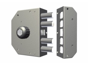 Cerradura seg. sobr. 130x164x32mm 3050cri cr. ent.60 izq cr