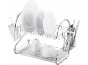 Escurreplatos coc sobrem 53,5x24,5x37cm db c/band cromado vi