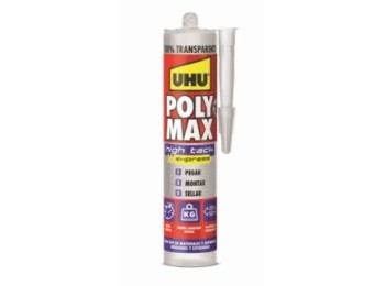 Adhesivo sellador polim 300 gr tra poly max high tack uhu
