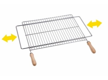 Parrilla barbacoa 70-80x40cm exten ac cinc sauvic