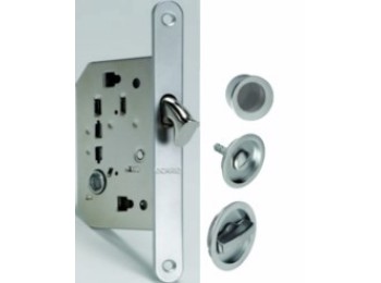 Cerradura pta.corred. niq c/mule/boton/dedal 1095q redonda o