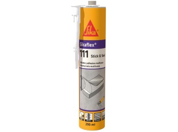 Adhesivo sellador polim 290 ml ne flex sikaflex-111 stick&se