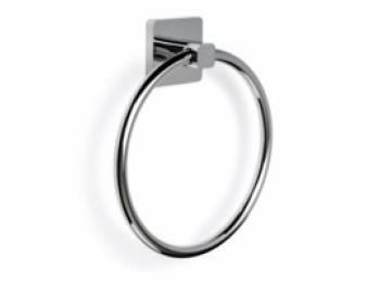 Toallero baño aro adh mural zamak crom kalo tatay 0