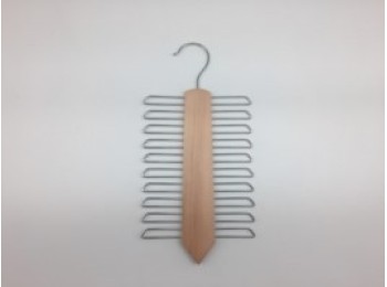 Percha armario 15,5x1,2x30,5cm corbatas vivahogar mad nat ba