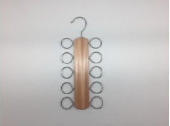 Percha armario 13x1,2x29,5cm pañuelos vivahogar mad nat barn