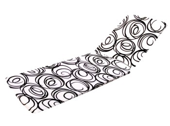 Cojin tumbona 120x50x15cm monob. teplas text estampado 84263