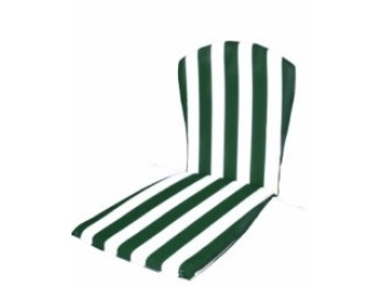 Cojin silla 35x82x3cm monob. teplas text bl/ve r/bajo 842633