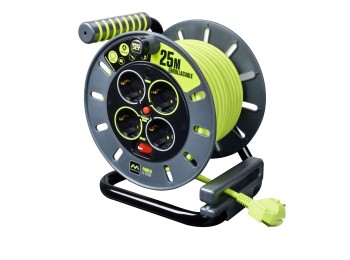 Enrollacable 3x1,5mm 20mt  3680v 230v 4t-tt term. inter