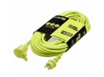 Prolongador 3x1,5mm 10mt  3680v 230v ip44 jardin ver masterp