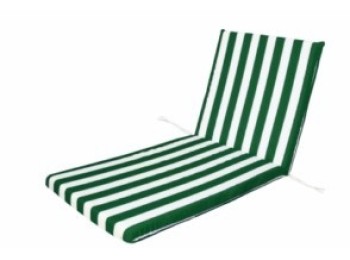 Cojin tumbona 120x50x5cm monob. teplas text bl/ve 8426334017