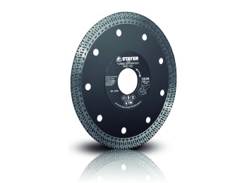 Disco corte porcelan. extrafino 115mm Ø - h10 turbo diam osc