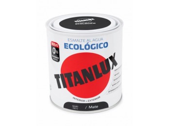 Esmalte acril mate 250 ml ne al agua ecologico titanlux