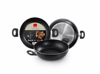 Sarten coc honda 36cm con asa alu inducta ibili 1 ud
