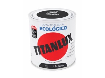 Esmalte acril bri. 250 ml ne al agua ecologico titanlux