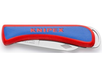 Navaja elec 120 mm pleg knipex m/plast 16 20 50 sb