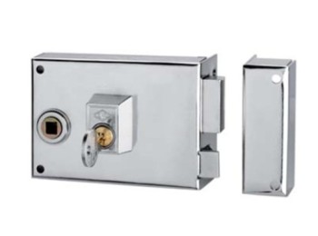 Cerradura sobr. 120x60mm 125br12i/0 niq pic/pal izq cvl