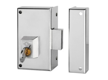 Cerradura sobr. 60x35mm 56c60d/0 niq s/pal dcha cvl