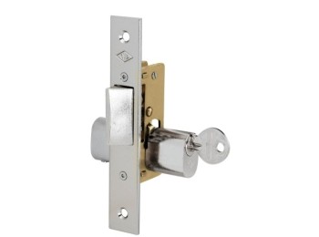 Cerradura met.emb. 24x20mm 1979p/0 niq s/pic. cvl