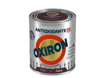Esmalte antioxi. forja 750 ml rojo oxido ext. titan oxiron a