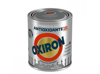 Esmalte antioxi. bri. 750 ml gr/per ext. liso titan oxiron a