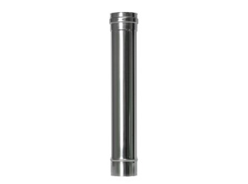 Tubo estufa pellet Ø80mm-100cm inox exojo