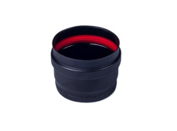 Tapa estufa pellet Ø80mm a/esm/vitr. ne exojo