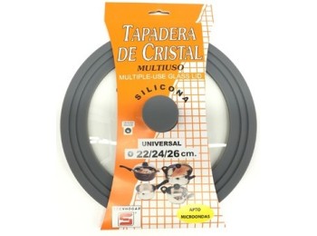 Tapa coc microondas 2/24/26cm crist thogar